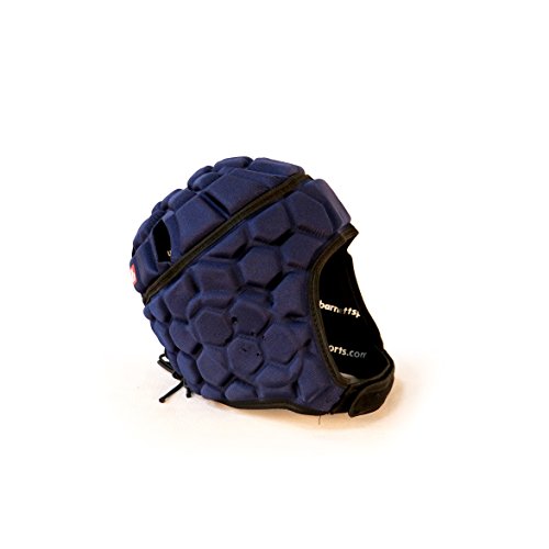 Casque De Rugby BARNETT Heat Pro - Taille Ajustable S à XL - Protection Contre Les Chocs, Aéré - Approuvé CE - Pour Adultes Et Jeunes