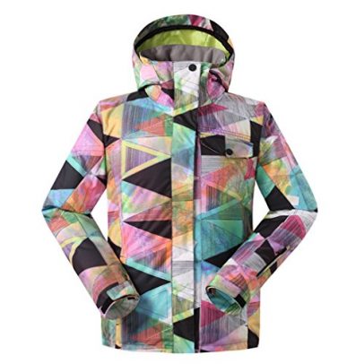 Veste Ski Homme - Coupe-Vent Respirante Imperméable - Pour Running, Randonnée, Sports D'Hiver - 3