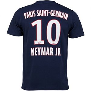 T-Shirt Officiel PSG Paris Saint-Germain – Collection Authentique Homme, 100% Coton