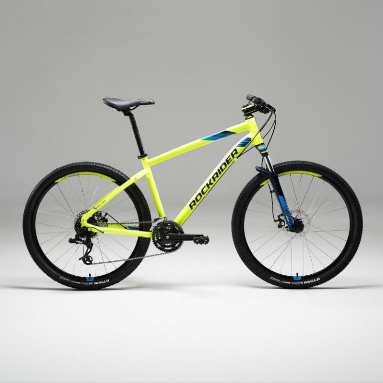 B’TWIN VTT ROCKRIDER 520 JAUNE 27,5″ – Ride And Slide MarketPlace