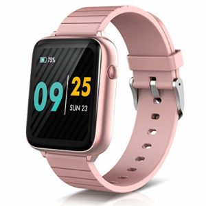 Montre Connectée Sport 1.47 Pouces - Podomètre, Cardio, Sommeil - Étanche IP68 - Pour IOS Et Android (Blanc)