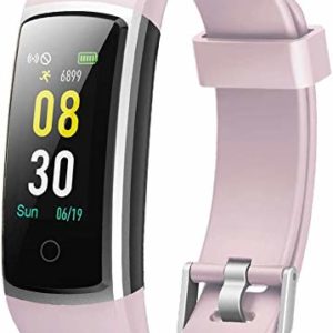 YAMAY Montre Connectée Femmes Homme Bracelet Connecté Tensiomètre  Smartwatch Vibrante Montre Sport Cardio Montre…