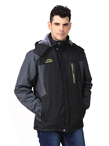 Veste De Pluie Imperméable Homme - Coupe-vent Respirante Avec Capuche, Idéale Randonnée Automne Hiver