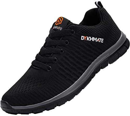 DYKHMATE Chaussures de Sport Homme Femme Baskets Chaussures Outdoor Running Gym Fitness Sneakers Style Running Multicolore Respirante 