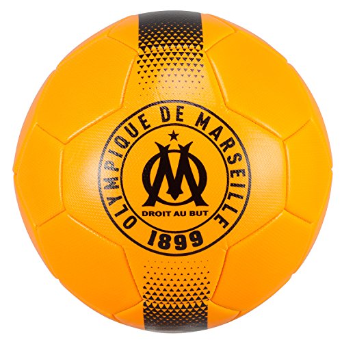 Ballon Olympique Marseille Noir et Orange - Espace Foot