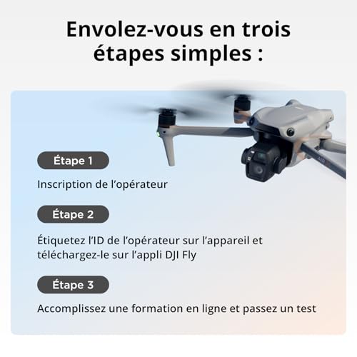 Bundle Fly More DJI Air 3S (radiocommande RC 2 avec écran), drone avec caméras grand-angle CMOS 1'' & télé moyenne pour adultes, 4K/60 ips, détection omnidir. et 3 batteries pour un temps de vol accru – Image 6