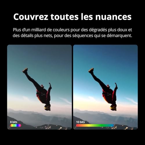 DJI Bundle Essentiel Osmo Action 5 Pro, Caméra Étanche avec Capteur 1/1,3", Vidéo 4K/120 IPS, Suivi de Sujet, Stabilisation, Double Écran Tactile OLED, Caméra d’Action 4K Idéale pour Sports, Vlog – Image 5