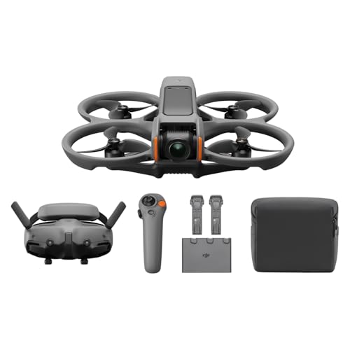 DJI Bundle Fly More Avata 2 (Trois Batteries), Drone FPV avec Caméra 4K, Acrobaties en Une Touche, Protection d’hélice intégrée, Drone Caméra avec Goggles 3 et RC Motion 3 – Image 5