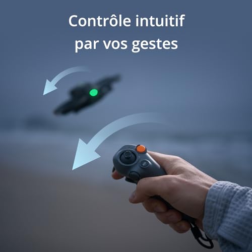DJI Bundle Fly More Avata 2 (Trois Batteries), Drone FPV avec Caméra 4K, Acrobaties en Une Touche, Protection d’hélice intégrée, Drone Caméra avec Goggles 3 et RC Motion 3 – Image 6