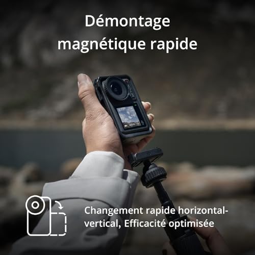 DJI Bundle Osmo Action 4 Essentiel - Caméra d’Action étanche 4K/120 IPS avec capteur 1/1,3 Pouce, des Images saisissantes en Basse lumière, des Couleurs D-Log M 10 Bits, Batterie 1 770 mAh prolongée – Image 4