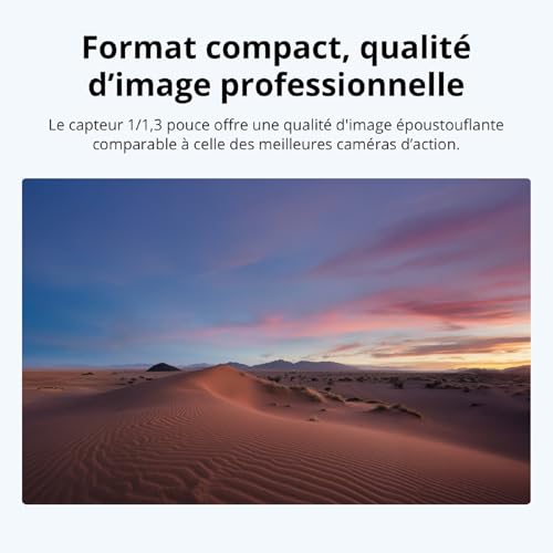 DJI Osmo Nano Bundle Standard (128 Go) - Petite caméra vlog 4K/60 IPS avec capteur 1/1,3″, vidéo FOV Large 143°, 200 Min d'enregistrement, caméra POV magnétique 4K pour Le Sport, Le vlog – Image 5