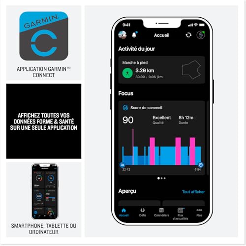 Garmin vívoactive 6 - Montre connectée avec GPS Forme & santé avec écran Ultra-Lumineux - (Pebble Grey/Slate) – Image 6