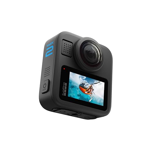 GoPro MAX2 - Caméra d'action étanche 360° avec écran Tactile, vidéo sphérique 8K, Photos 360° 29 MP, objectifs Facilement remplaçables, stabilisation HyperSmooth, 6 Microphones – Image 3