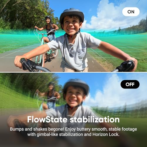 Insta360 GO 3S Blanc Arctique (64GB) - Petite caméra de vlog 4K, POV Mains Libres, Montage Partout, stabilisation, 140 Min d'autonomie, étanche à 10 m, édition IA, pour Voyage, vlog – Image 6