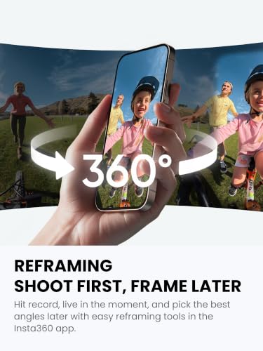 Insta360 X4 Air Replacement Lens Bundle - Lightweight 165g 8K 360 Camera, Invisible Selfie Stick, Replaceable Lenses, Shoot First & Frame Later, Built-in Wind Guard, Stabilization, AI-Powered App – Image 5