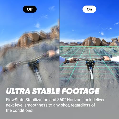 Insta360 X4 Creator Bundle - 8K Waterproof 360 Action Camera, 4K Wide-Angle Video, Invisible Selfie Stick, Removable Lens Guards, 135 Min Battery Life, AI Editing, Stabilization, for Sports, Travel – Image 5
