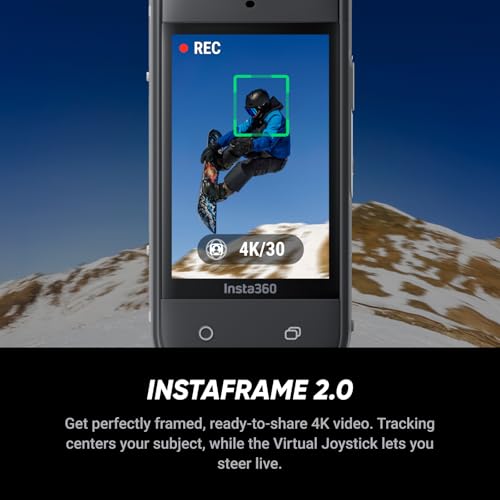 Insta360 X5 - Waterproof 8K 360° Action Camera, Leading Low Light, Invisible Selfie Stick Effect, Rugged and Replaceable Lens, 3-Hour Battery, Built-in Wind Guard, Stabilization, Triple AI Chip Design – Image 5