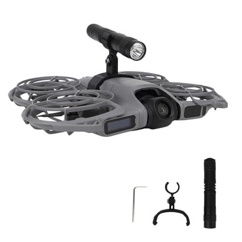 NEO 2 Drone LED Night Navigation Searchlight, Night Flight Light Headlight for DJI Neo 2 Drone Accessories, Night Fill Light with Mount Bracket Holder