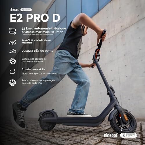 Segway-Ninebot Trottinette électrique pour navetteurs avec autorisation de Circulation routière – Image 3